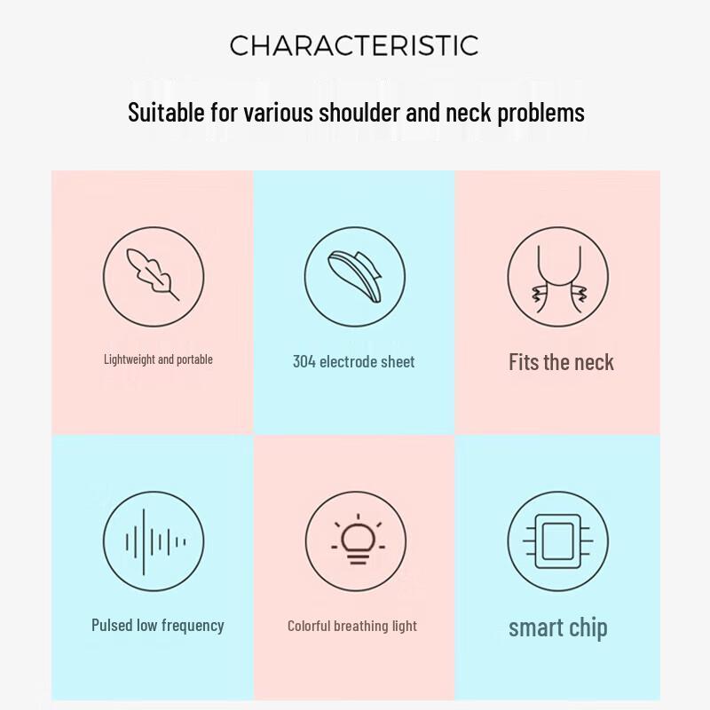 MEEEGOU MG888 Pulse Neck Massager