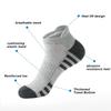 Men's Professional Sports Socks - Breathable, Thickened, Low-Cut for Hiking, Running & Basketball