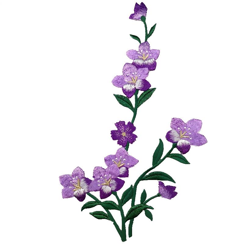 Flower Ironing Stickers Embroidered Patches Decals Skirts Clothing Accessories Decorative Fabric Patches