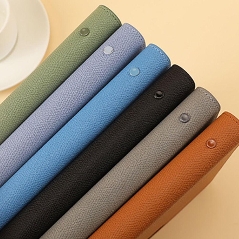 PU-Leder Notizbuch mit losen Blättern To-Do-Liste Notizbuch 100 Blatt A5 Notizbuch Schüler