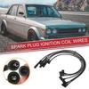 5 Pcs Spark Plug Wire Ignition Coil Cable for Nissan 200SX 510 521 610 710 720