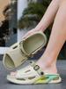 Fashion Outdoor Male Shoe Ultralight Beach Cheap Liquidation Big Size Barefoot Color 39 Non-slip New Design 2025 Pvc Styles Men's Sandal
