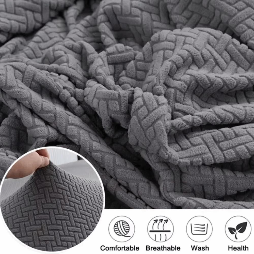 Non Slip 1 Seat Sofa Cover Elastic Couch Cover Chair Cover Slipcover  Living Room