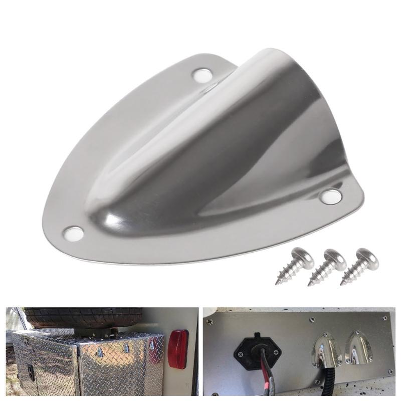 4Pcs Corrosion Resistant Air Vent Covers Saltwater Proof Ventilation Grilles Easy Installation Marine Use