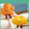 Ahorn Ginkgo Blatt Plüschtier für Mädchen Niedliches Blattförmiges Kuscheltier Geschenk zur Dekoration