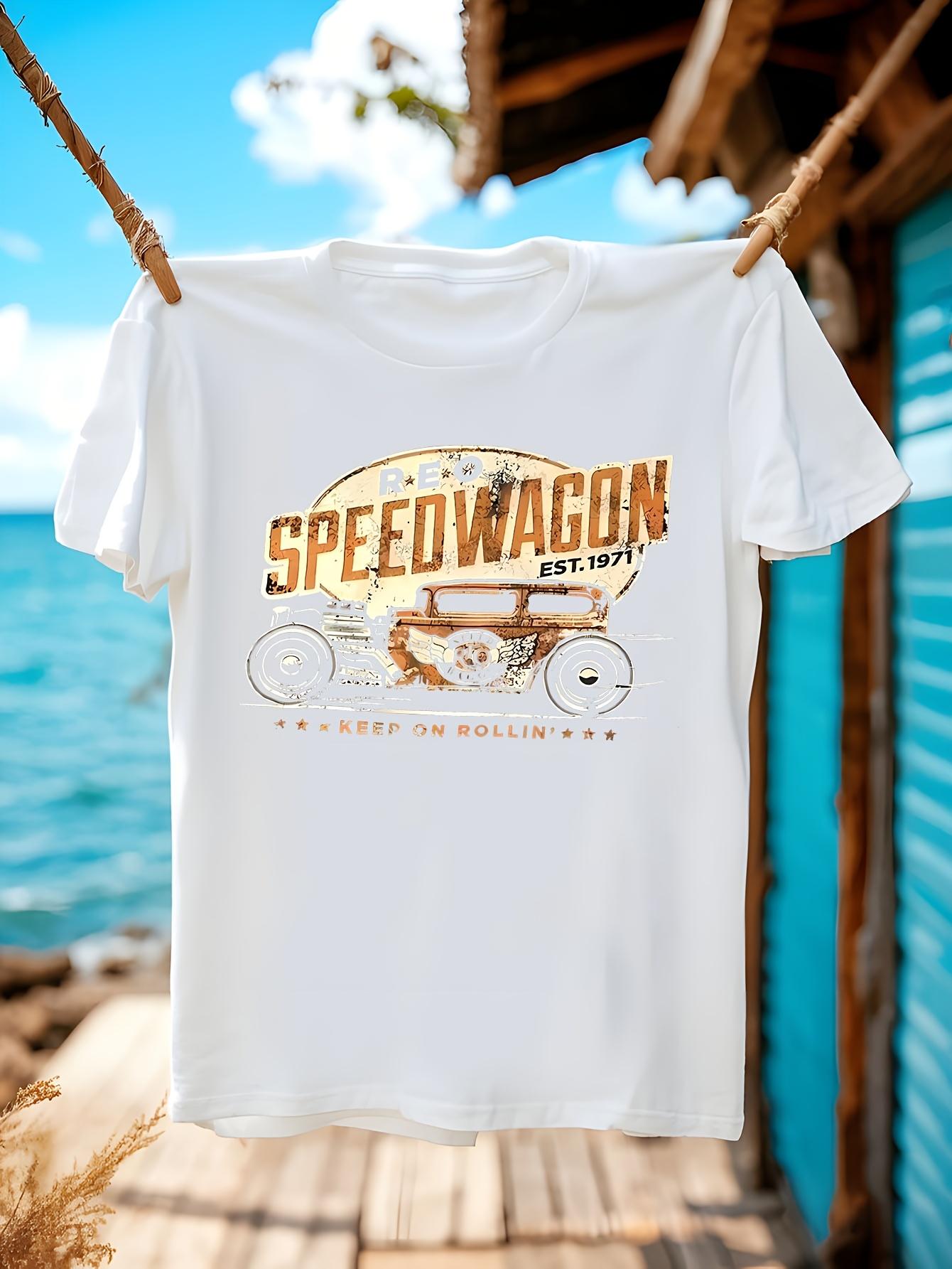 Vintage 1971 REO Speedwagon Graphic Tshirt Retro Classic ... S