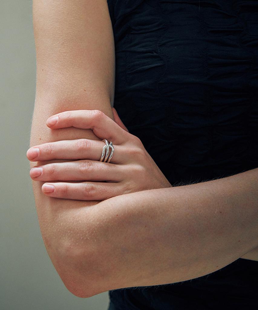 Verte [925 Silver] Cinq.Silver.224 / Reeve Ring