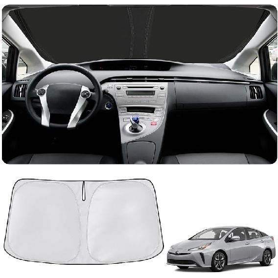 Car Windshield Sun Shade Foldable,Sun Protection for Car Front Windshield,Sun Protector for UV Ray,Car Interior Accessories for Sun Heat,Fit for