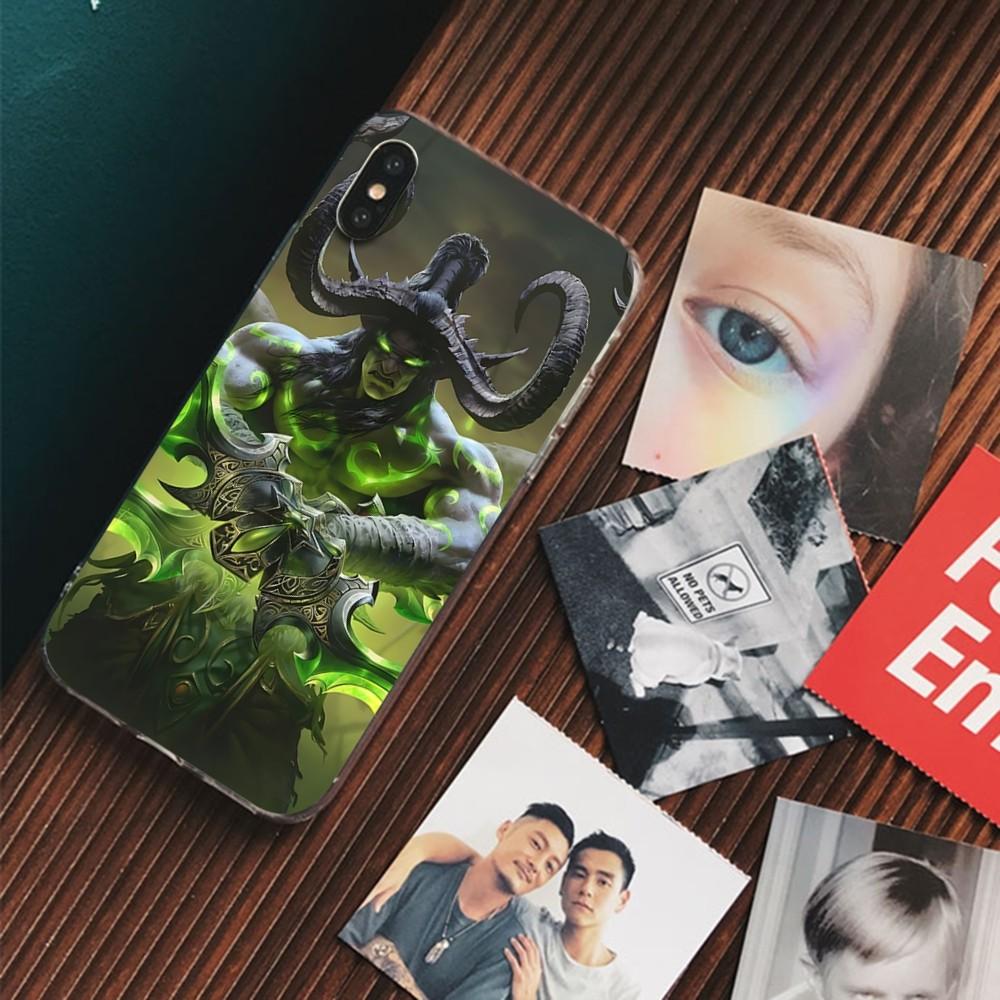World Of Warcraft Phone Case For IPhone 18 16 15 14 13 12 Mini 11 Pro XS Max X XR SE 6 7 8 Plus Soft Silicone Cover