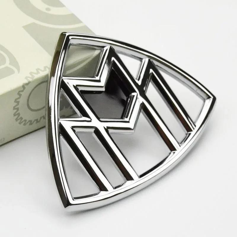 

2025 Hot For Benz Car Engine Hood Emblem Front Bonnet Chrome Mark Accessories For Mercedes Benz AMG W204 W205 W203 W211 W212 W21