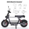 iScooter DX5 1500W Electric Bike for Adults, 55km/h Top Speed, 72km Range, 15" Pneumatic Tires, Dual Hydraulic Disc Brakes, Ideal Commuter E-Bike