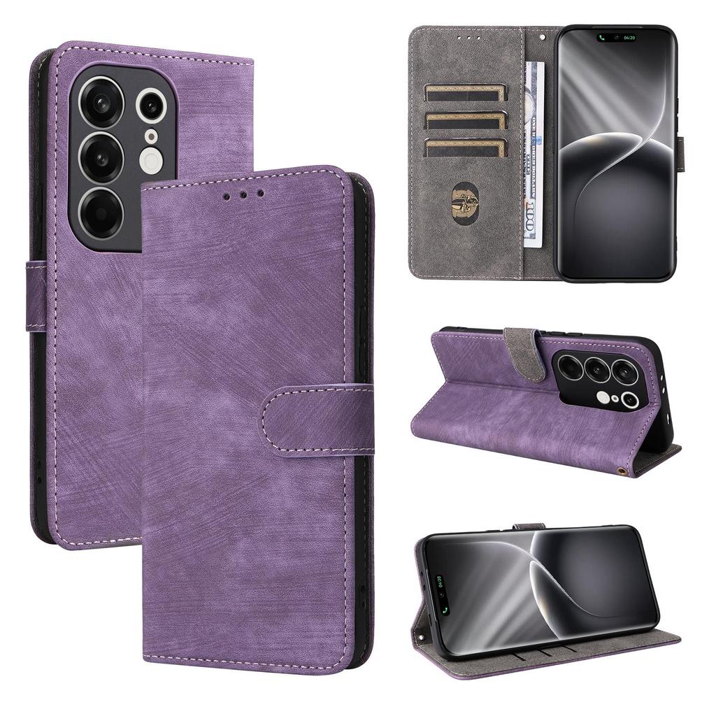 Flip Cover compatible for Tecno Camon 50 Pro PU Leather Phone Case Full-Body Protection with [RFID Blocking]