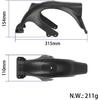 Scooter Rear Mudguard Protective Shield Splash Protection for Segway Max for G2(Hook)