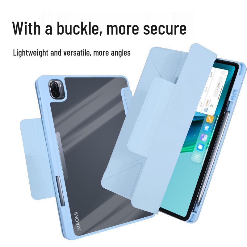 Xiaomi Pad 7S Pro 3+Y Falt-Hülle für Redmi Pad 11, 12,4"-Version - Dünn, Biegefest, Vielseitig