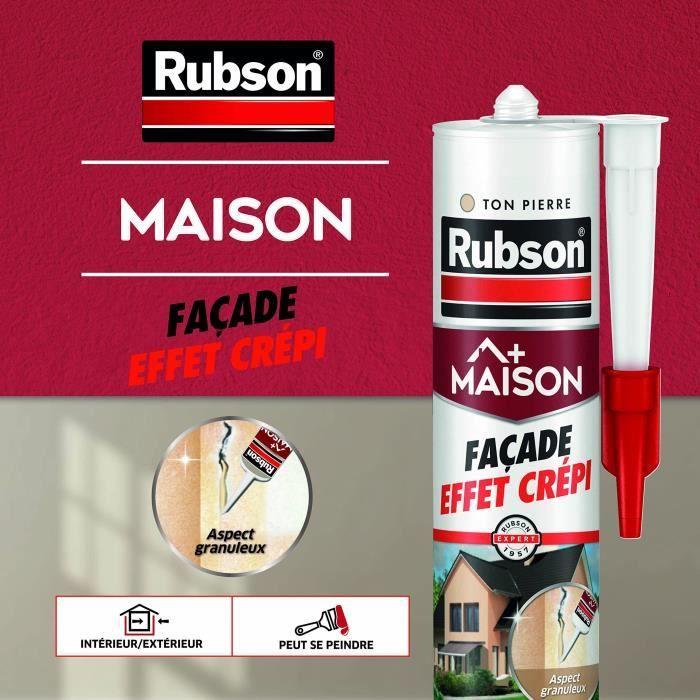 Mastic crépi - RUBSON - 280 mL - gris