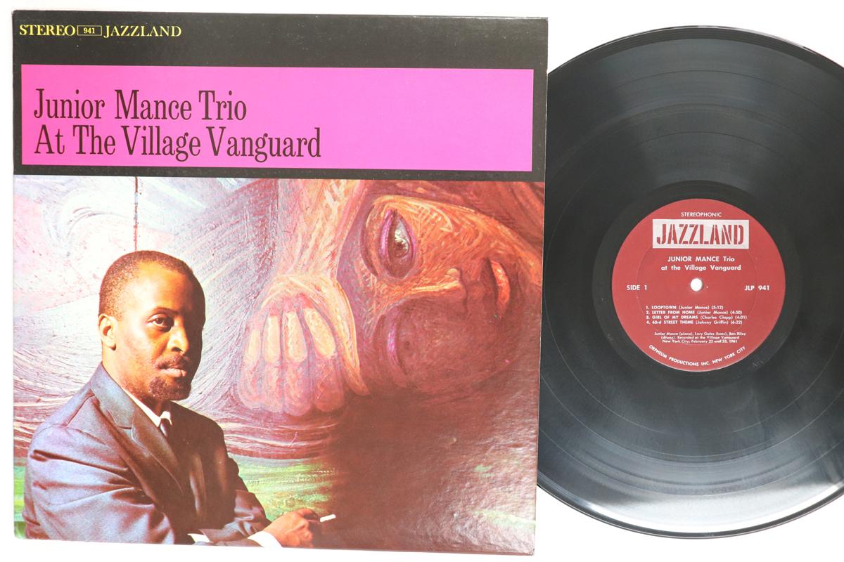 

LP Record JUNIOR MANCE At The Village Vanguard JLP941 JAZZLAND US Jazz Used
