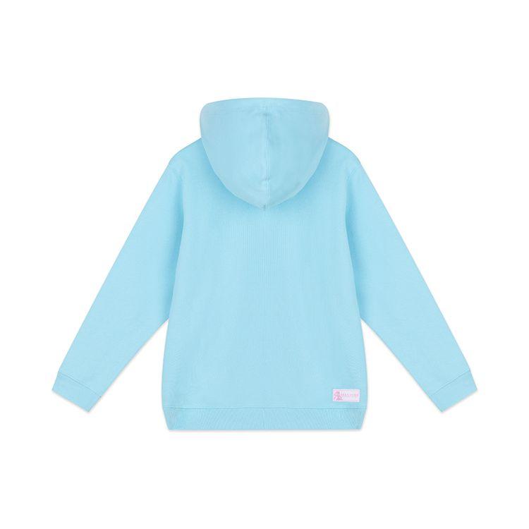 Skechers X Sailor Moon Collaboration Sports Casual Long Sleeve Hoodie Women hoodies Sky-Blue L120W114-00MW