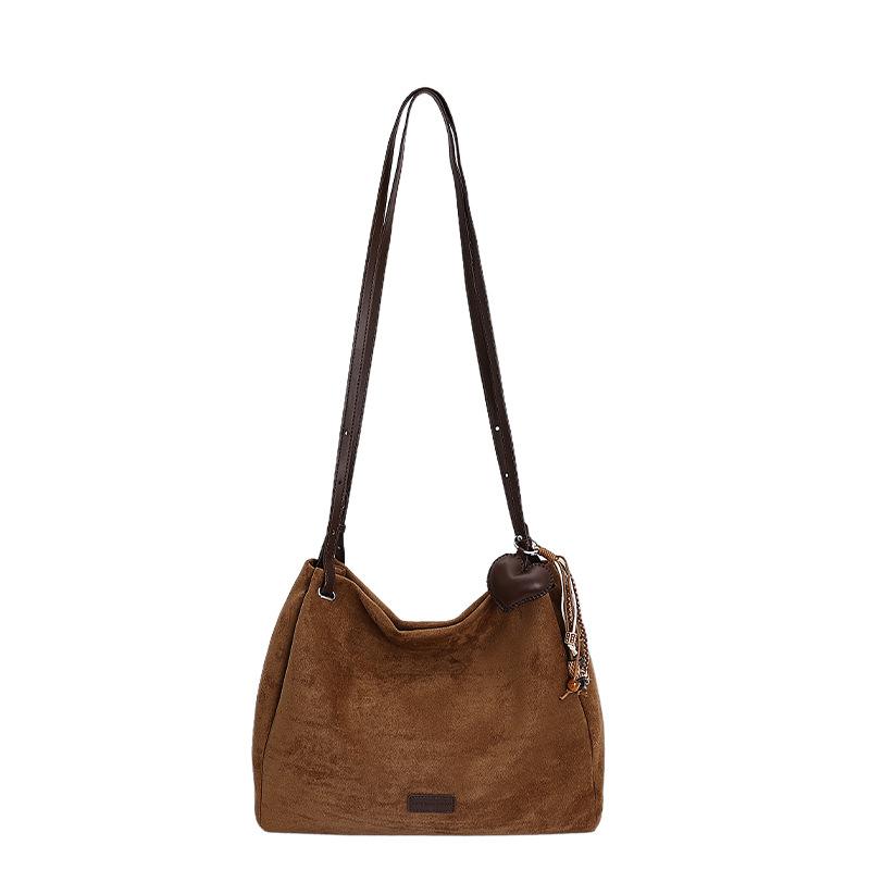 Large-capacity Retro Bag Women's Autumn and Winter Versatile 2025 New Casual Shoulder Underarm Bag Commuter Tote Bag