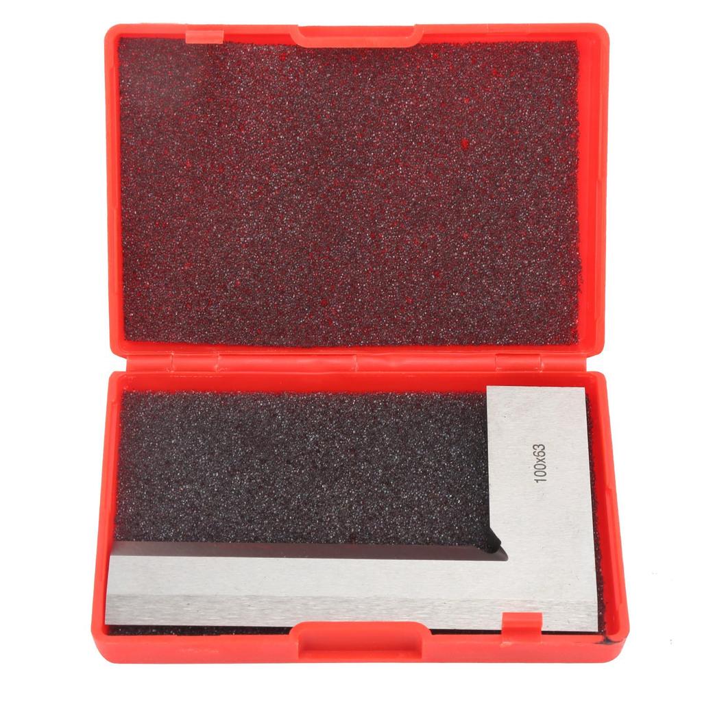 Knife Edge Ruler 90 Degrees  Angle Detect Stainless Steel Engineer Accuracy Measuring Tool 100x63mm