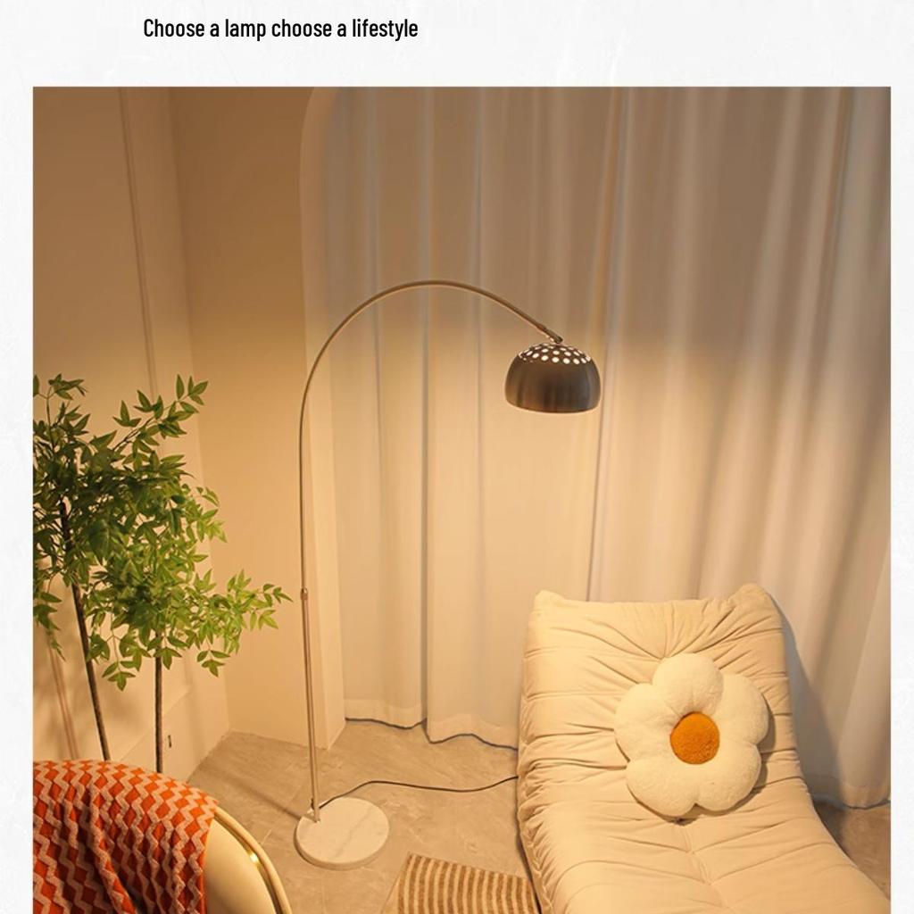 Modern Italian Minimalist Floor Lamp for Living Room/Bedroom - Eye Protection Vertical Table Lamp