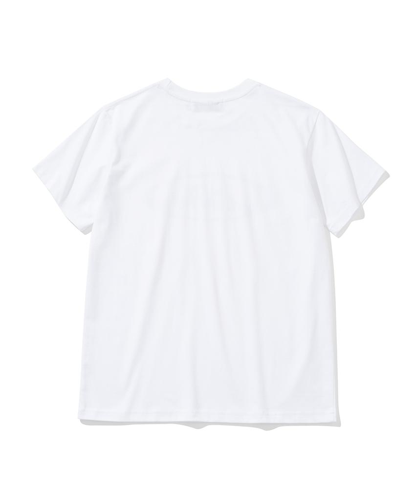 KNITTED Siyoming Logo T-Shirt White