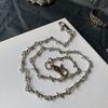 Thorns Wire Pants Chain Metal Punk Necklace Fashion Long Waist Chain  Gifts