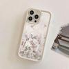 White Floral iPhone Case for iPhone 13/14/15 Pro/16 Pro Max/17