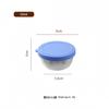 Portable Stainless Steel Sauce Cup with Leak-Proof Silicone Lid - Ideal for Outdoor Salads