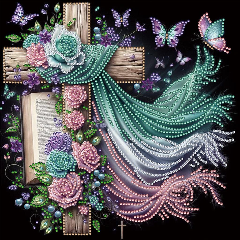 Easter Special Shaped 5D DIY Partial Drill Diamond Painting Kits for Adults Home Wall Decor Diamond Dots Paintings 11.81x11.81in