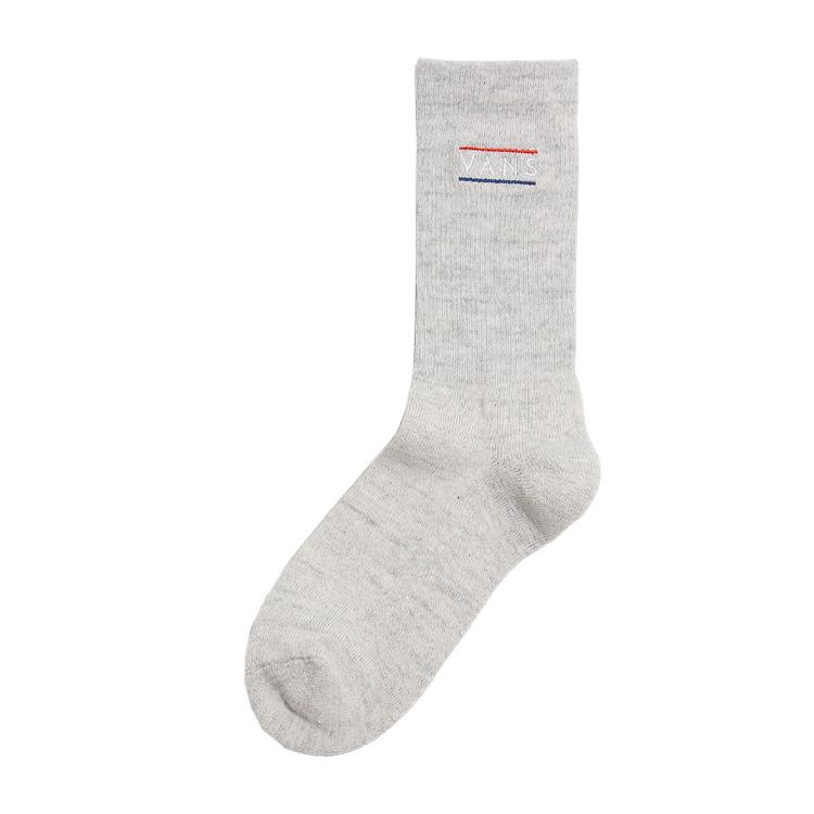 Vans HALF BOX CREW Half Box Crew Socks Unisex 1 Pack Gray Heather VN000HT9RKZ 9.5-13