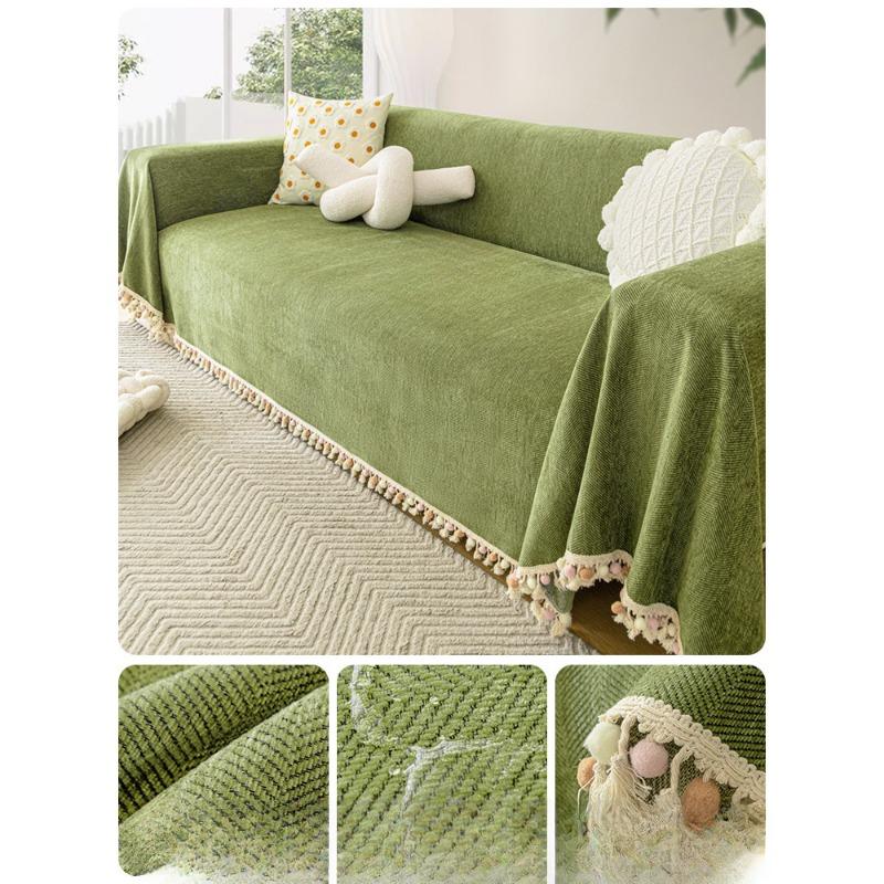 

Чехол для дивана с узором «елочка» из синели, ткань, нескользящая подушка для дивана, универсальный чехол Four Seasons High Sense, универсальный чехол с полным покрытием, одеяло 180*230