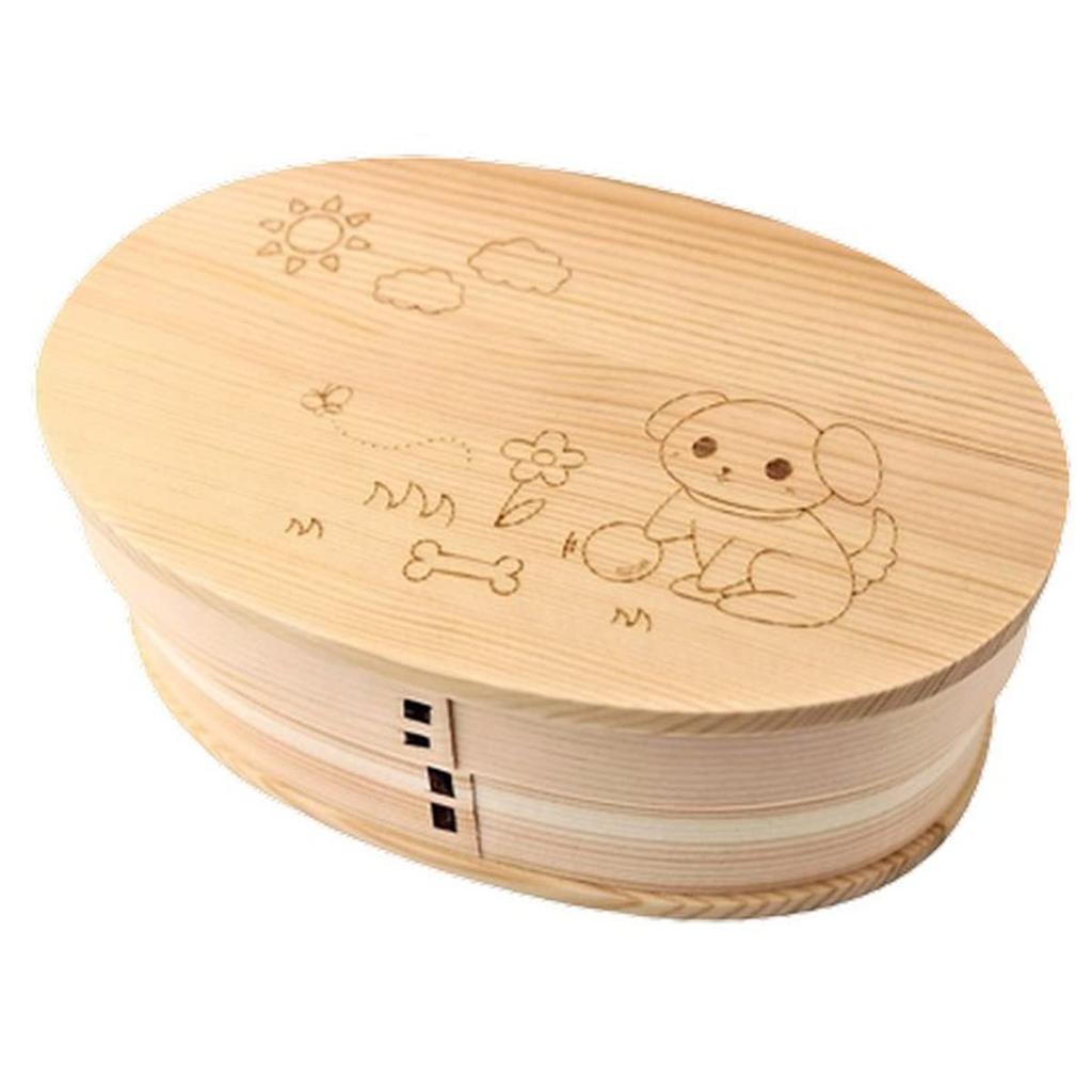 Magewappa Bento X X Urethane Current Model J-kitchens Box, 17.5cm 11.3cm 6.3cm, 500ml, Coating/Natural White,