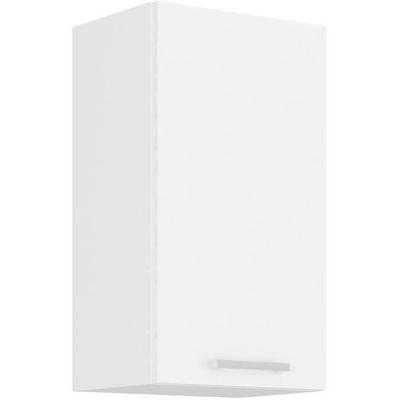 ATLAS High Cabinet 1 Door - White Decor - L 40cm