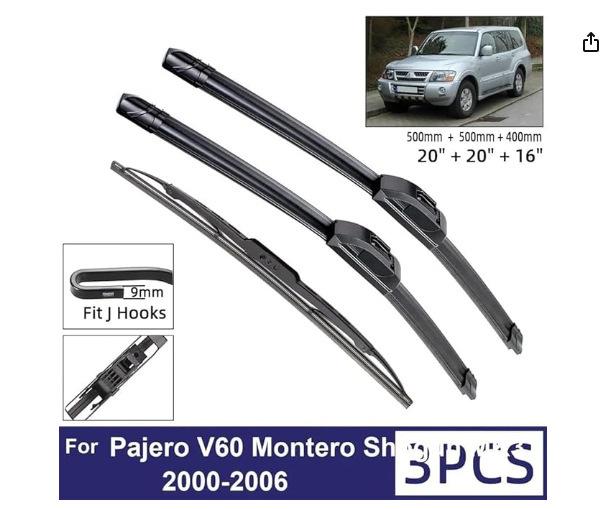 

Suitable for Mitsubishi Pajero Montero Shogun V60 2000-06 2000-2006 Pajero 20 + 20 + 16