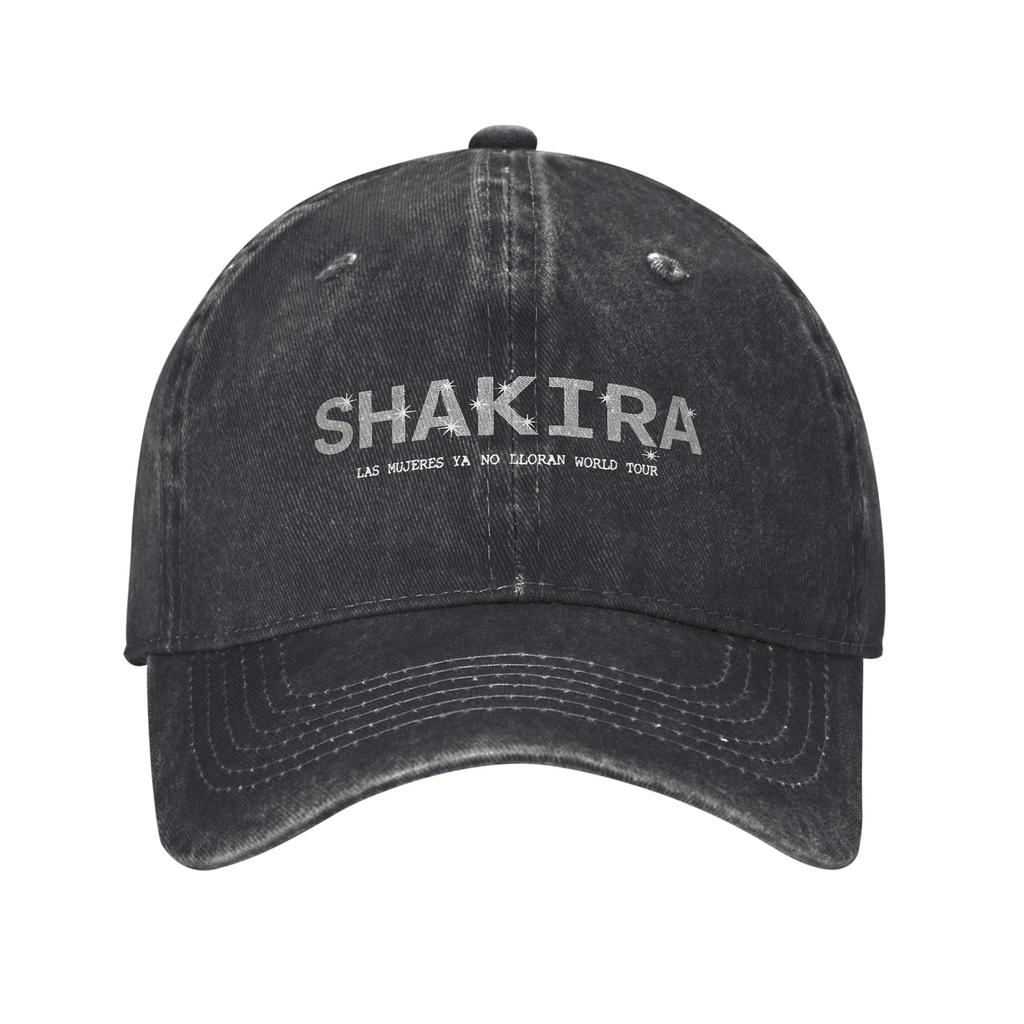Shakira Albums LAS MUJERES Ya No Lloran Wear Baseball Caps Unisex Daily Tour 2025 Caps Hat Adjustable Sun Cap