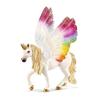 Rainbow Winged Unicorn Figurine, Multicolored, 16 X 15 X 18 Cm - Schleich 70576 BAYALA