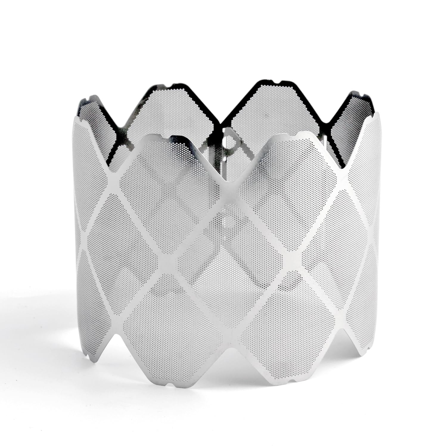 

Snow Leopard Mesh Stove, Flame Flickering, Ultra Lightweight, Wind Shield and Trivet, Grill Cover, Solo Camping