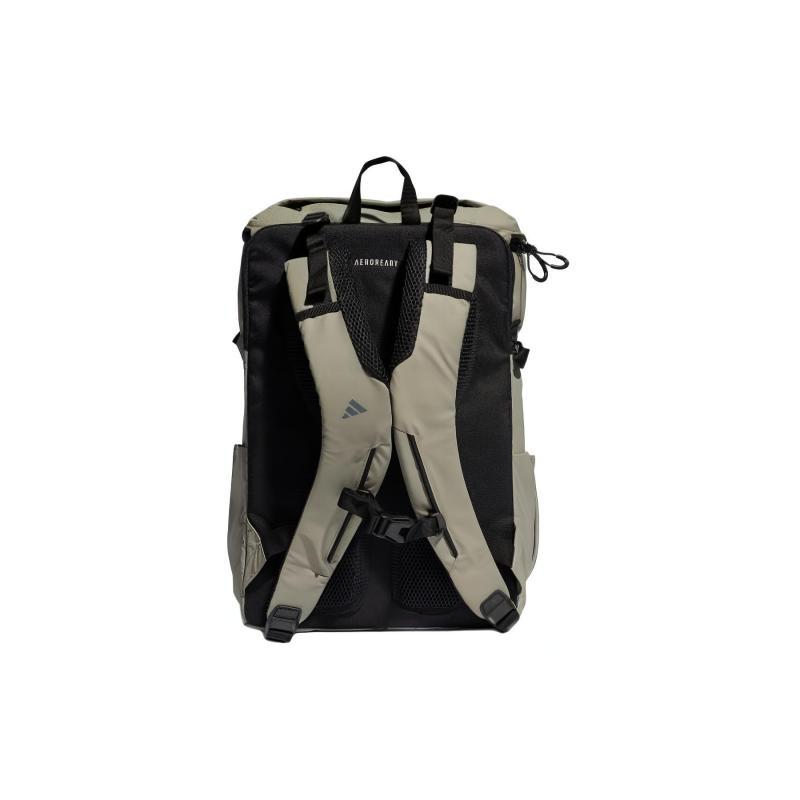 Adidas PU Backpack Regular Unisex Silver & Pebble & Black & Gray Adidas IQ0902