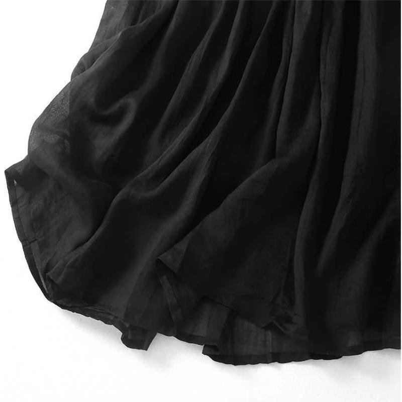 Women's Fashion Casual Solid Color Print Summer Spring Skirt