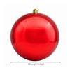 Glossy Tree Ornament with Gold Cap Easy to Hang Decoration Sturdy for Mantel