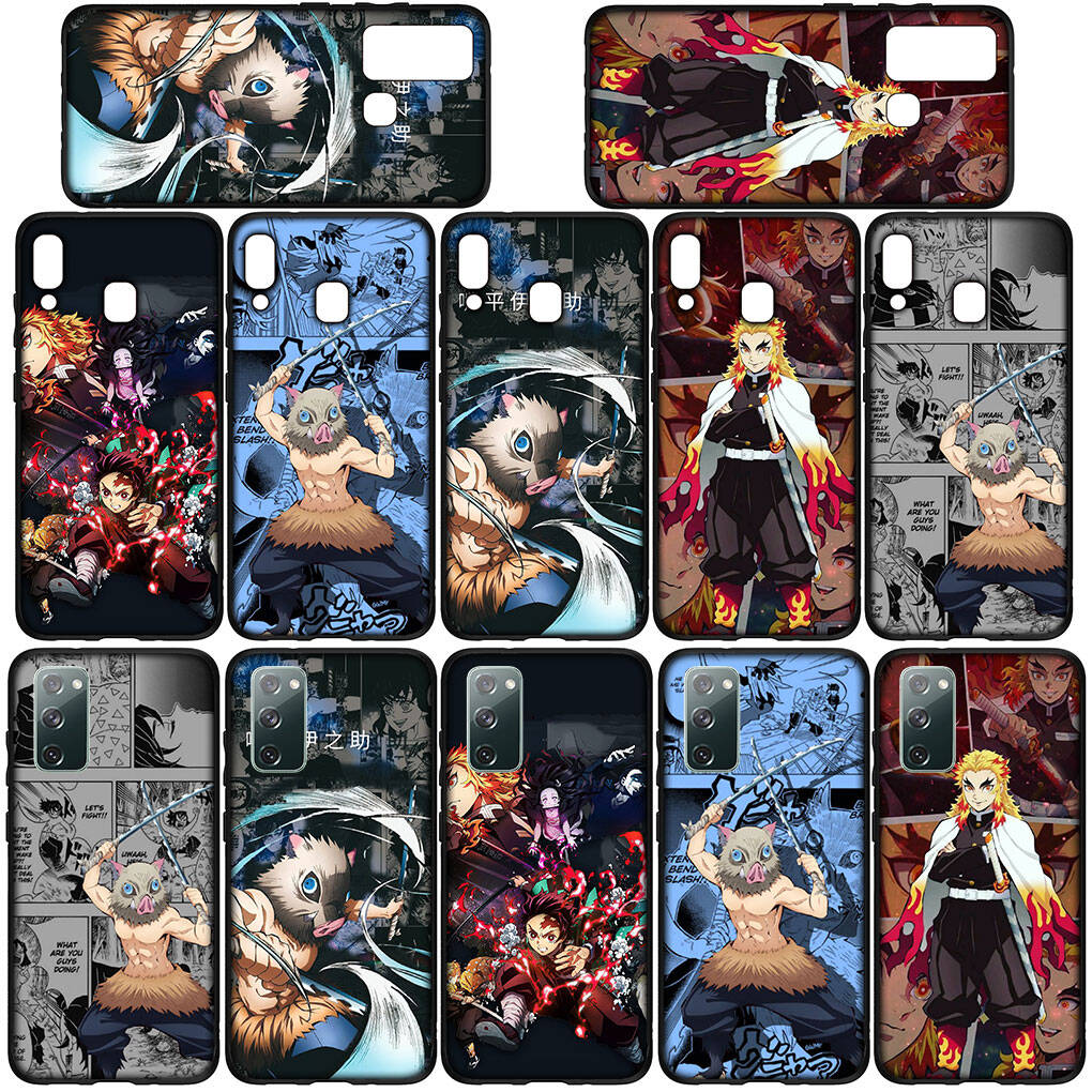 Phone Case for Samsung Galaxy S25 S23 S22 S24 Ultra FE S8 A05 A06 A15 A16 A36 A37 A35 A54 A55 A56 A57 A25 A26 A53 Hashibira Inosuke Demon Slayer Cover
