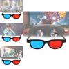 Stylish 3d Glasses For Kids With Red Blue Lenses Abs Pvc Frame Uv Protection