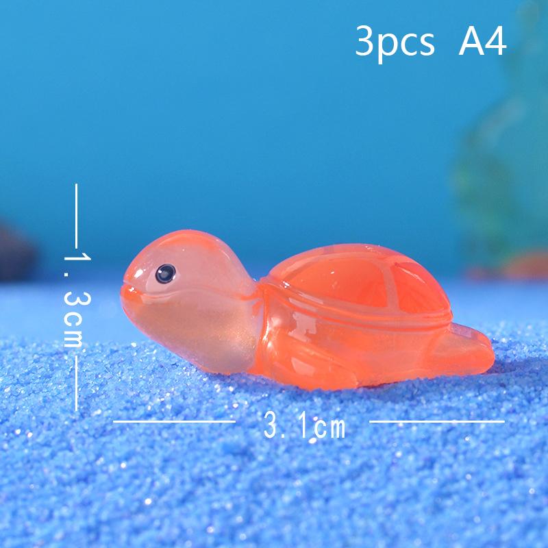 10Pcs Noctilucent Frog Doll House Miniatures Cute Fairy Garden Gnome Moss Terrarium Decor Crafts Bonsai Diy Supplies Figurine