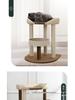 All-in-One Large Cat Tree & House with Bed & Sisal Scratching Post - Perfect for Ragdoll & Maine Coon - Free Shipping