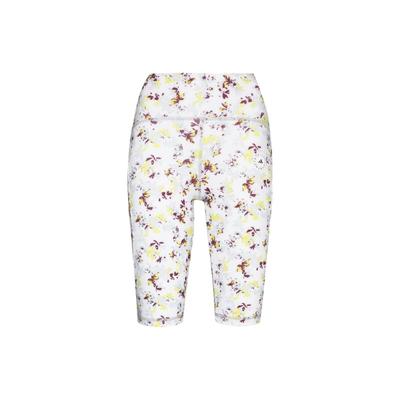By Stella McCartney TruePurpose Floral Print High-Rise Capri Leggings White GL5829