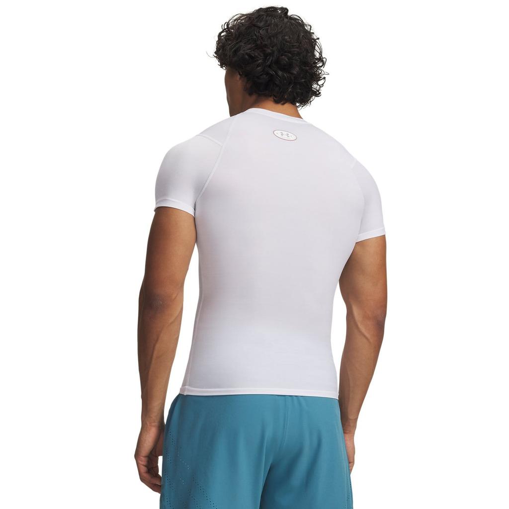 Under Armour T Shirts Men's White Crew Neck 6015382-100