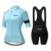 Sommer-Radbekleidung Damen schlanke Rennradbekleidung schnell trocknend atmungsaktiv Radsportausrüstung