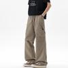 Men's Solid Color Wide Leg Work Pants