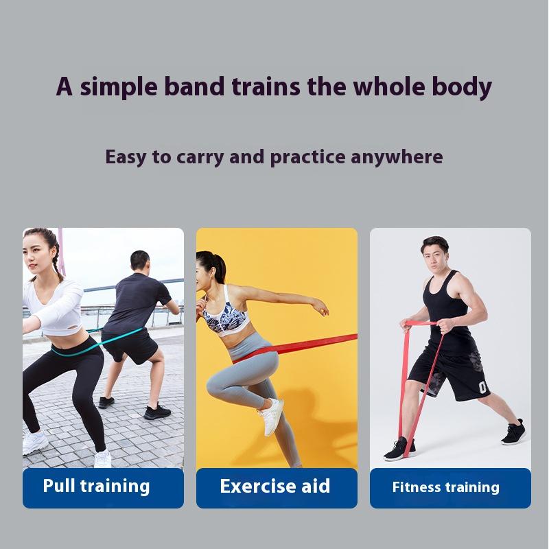 5Pcs Resistance Bands Set Fitness Elastic Bands Exercise Training Physiotherapy Gym Equipment For Home Crossfit Workout