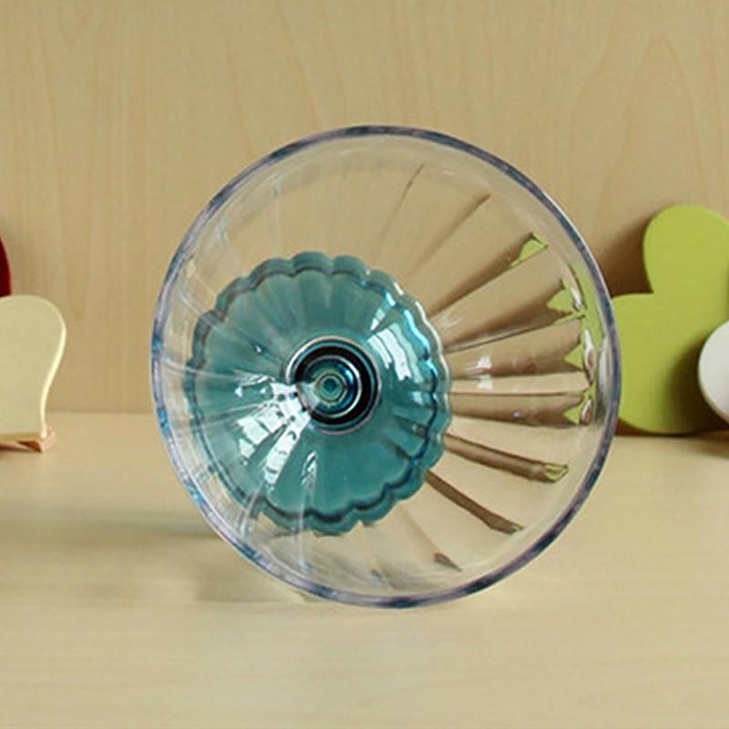 250 ml salátová mísa pro dezertní mlýnek Skleněný pohár s protřepávacím sklem Embosovaný pohár na zmrzlinu